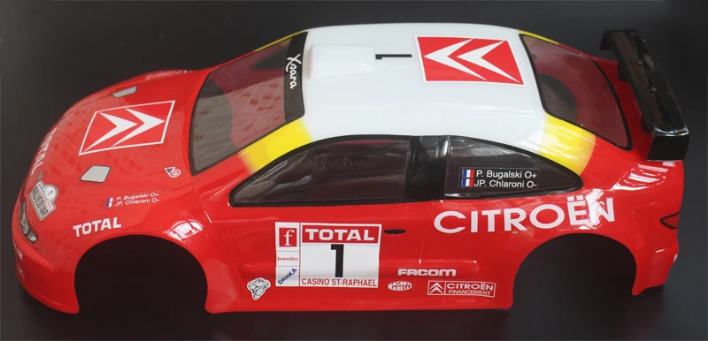 Масштаб 1:10 на радиоуправлении Дрифтерный автомобиль Окрашенный корпус из