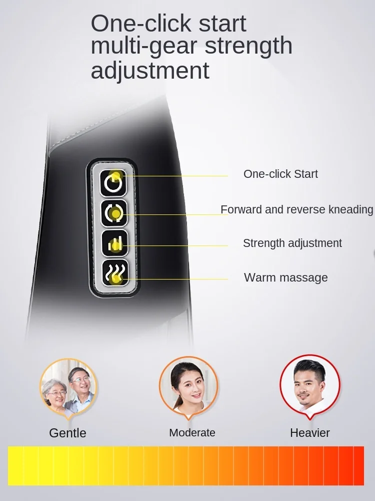 

Massage Shawl Multifunctional Vehicle-Mounted Home Use Kneading Neck Massager