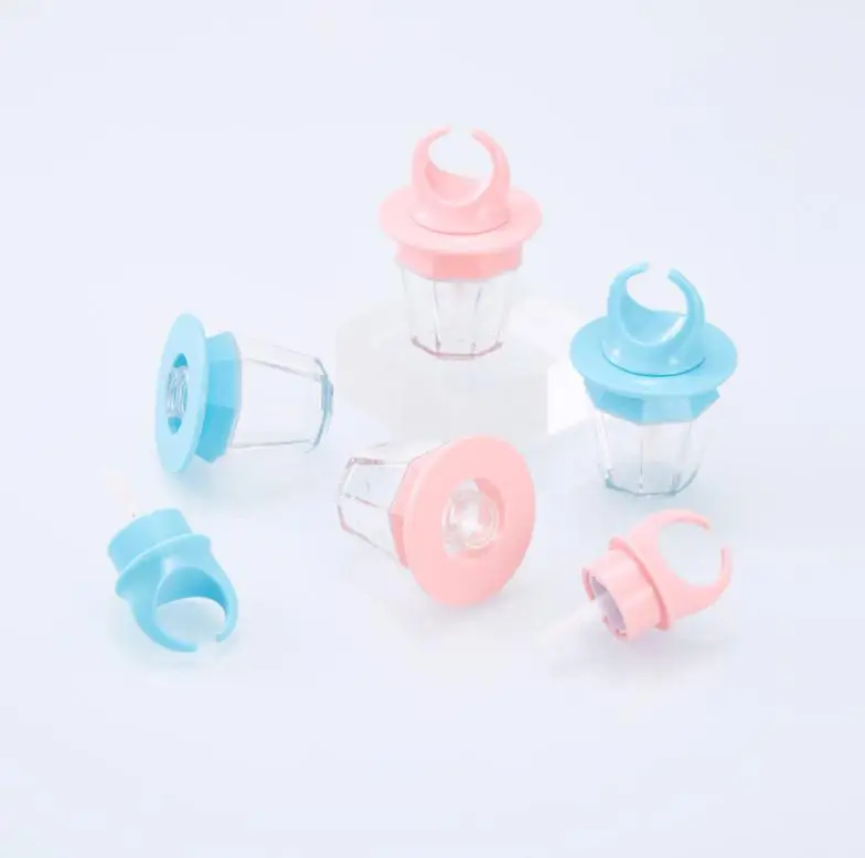 Пустой Блеск для губ 8 мл емкость губной помады кисти бриллиантовое кольцо