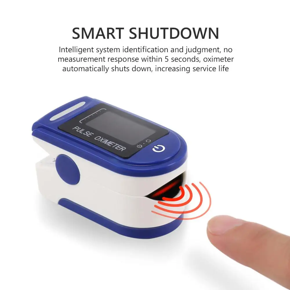 

Medical Fingertip Pulse Oximeter SPO2 PR Memter Oxygen Saturation SPO2 Oximetro De Dedo Pulsioximetro Oxymeter Finger