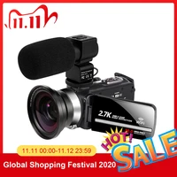 video camera wifi 2 7 k vlogging camcorder for youbute touch screen 30mp 16x digital zoom factory handycam
