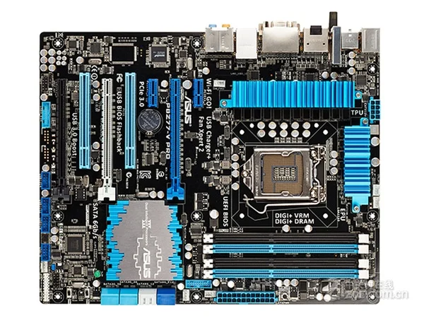 LGA 1155 ASUS P8Z77-V Pro 1600 МГц DDR3 Материнская плата по стандарту ATX 32 Гб PCI-E X16 настольный компьютер ПК материнская плата Б/у