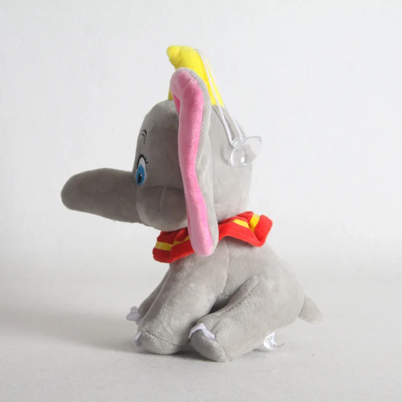 2 шт./партия милая плюшевая игрушка Dumbo кукла 15-25 см мультфильм клипсы в виде слона кулон брелок подарки для детей брелок
