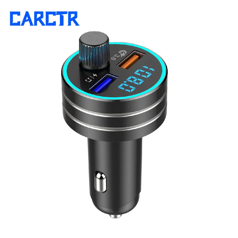 FM передатчик приемник Двойной USB Авто MP3 плеер Bluetooth Hands Free многофункциональное