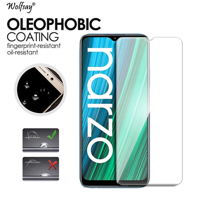 9h screen protector for realme narzo 50a glass for narzo 50a 50i tempered glass protective lens film for narzo 50a 50i 30 20 pro free global shipping