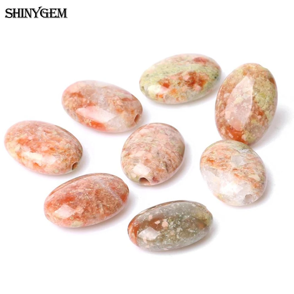 ShinyGem 20 шт 10*14 мм плоские овальные бусины натуральный красный узор Бусы из камня Агата Шарм текстура для DIY ювелирных изделий ожерелье