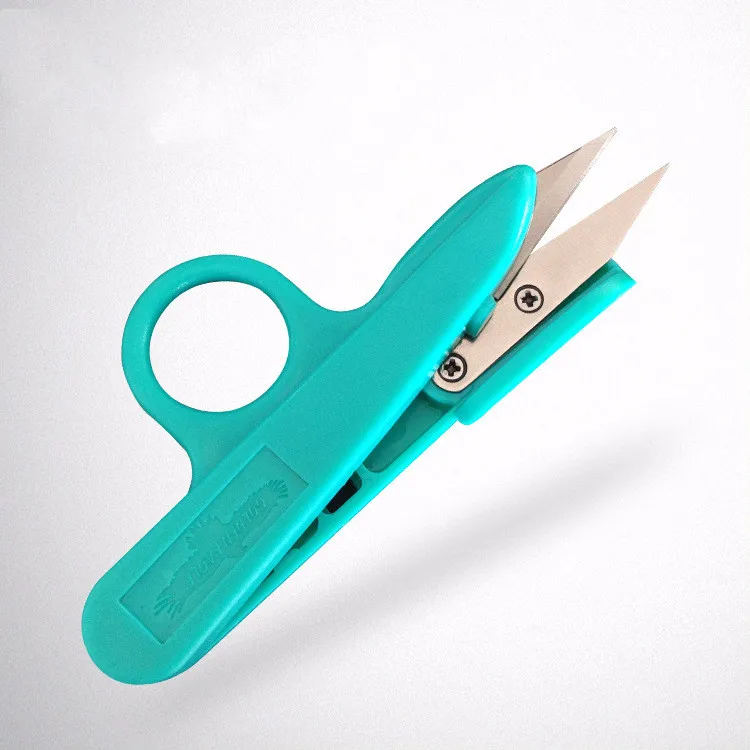 1Set Eagle Yarn Scissors Household Sewing Matching Thread Cutting Cross Special U-shaped Plastic Handle | Инструменты