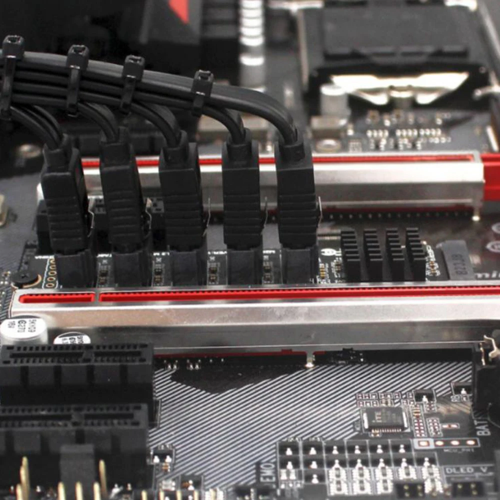 1 шт./2 шт./4 шт. набор микросхем M Key JMB585 для NVME конвертер с кабелем SATAIII M.2 (PCIe 3 0) на 5