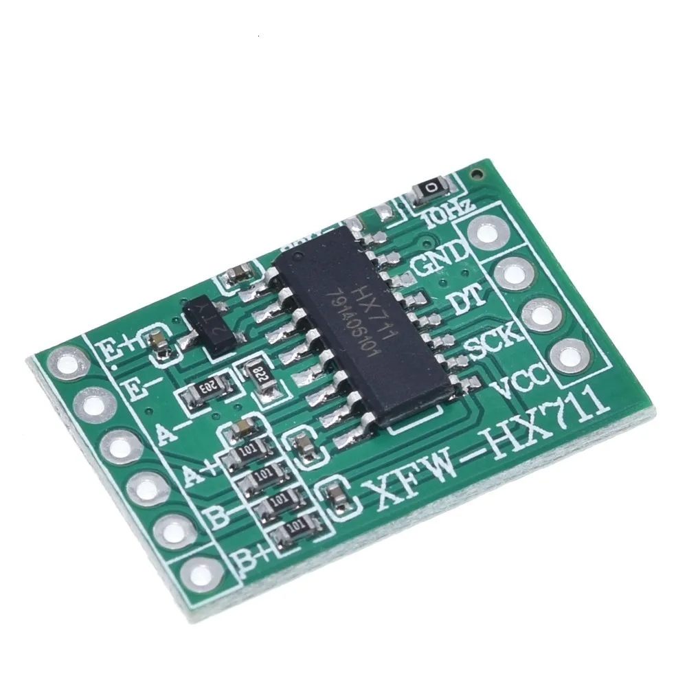 TZT для Arduino двухканальный HX711 весом датчик давления 24-бит точность A/D Модуль DIY электронные весы