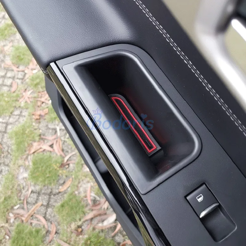 For Ford Explorer 2020 2021 Front And Rear Door Armrest Storage Box Console Tray Case Car Organizer Strowing Tidying Accessories |