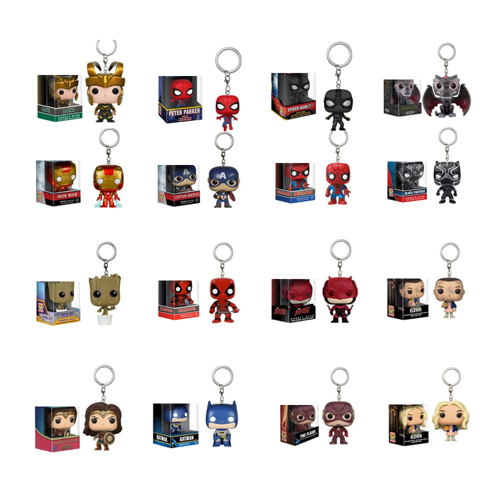 FUNKO с принтами &quotMarvel&quot &quotМстители&quot и очень странные дела Бэтмен Martin Grootted Питер