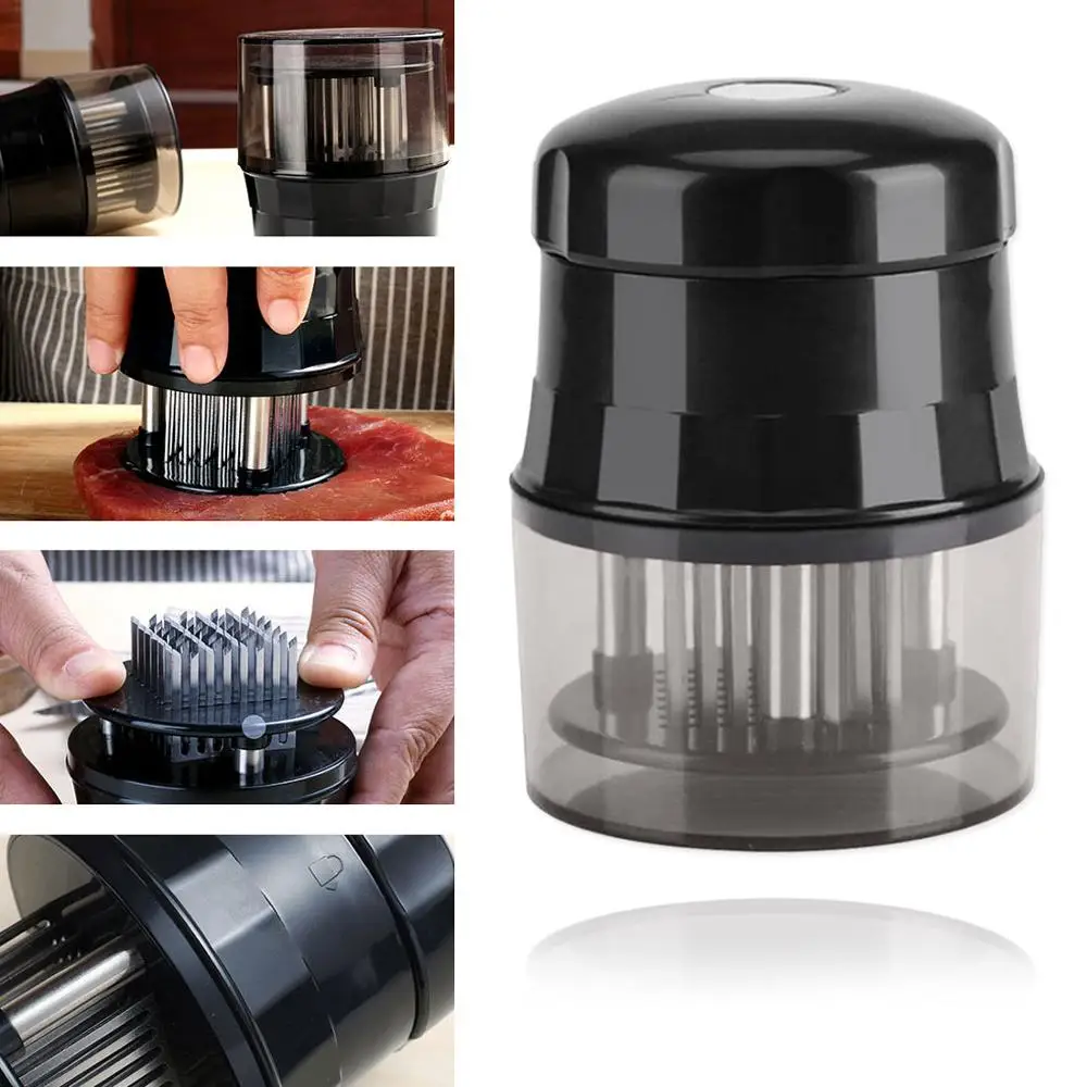 Игольчатый тендерайзер для мяса 56 лезвий круглая игла сосны нежного стейка