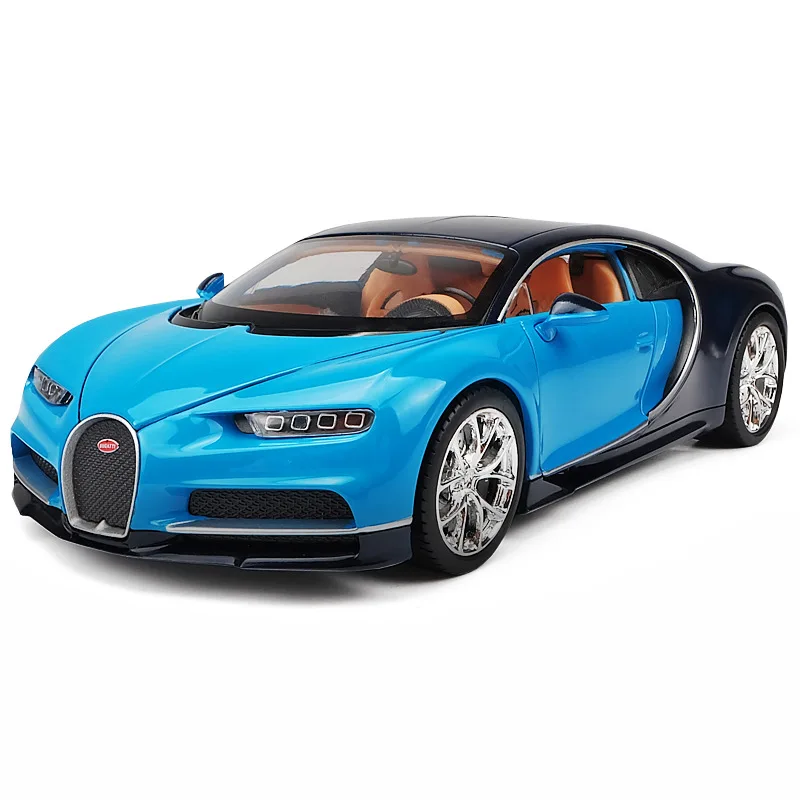 

WELLY original Bugatti chiron sports car alloy car model 1:24 simulation toy car ornaments