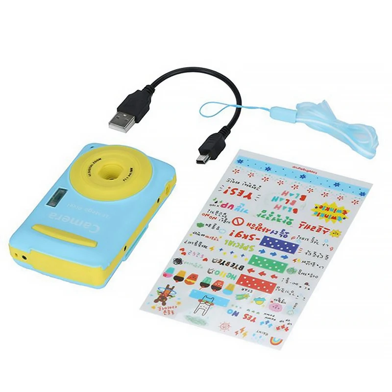 

2.4 Inch Screen Digital Camera 0.3MP Anti-Shake Face Detection Camera Children Birthday Gift Portable Digital Camera