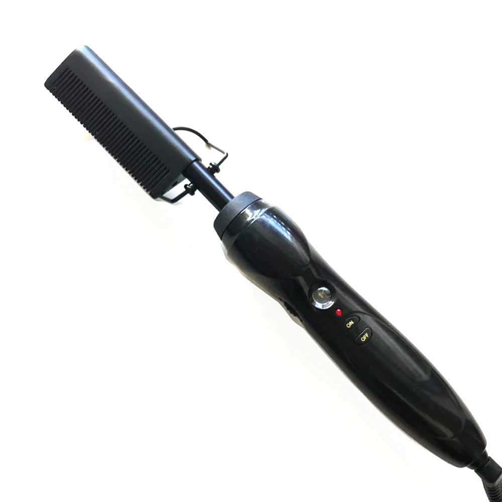 Расческа для выпрямления волос плоский утюжок с подогревом прямой стайлер гофре