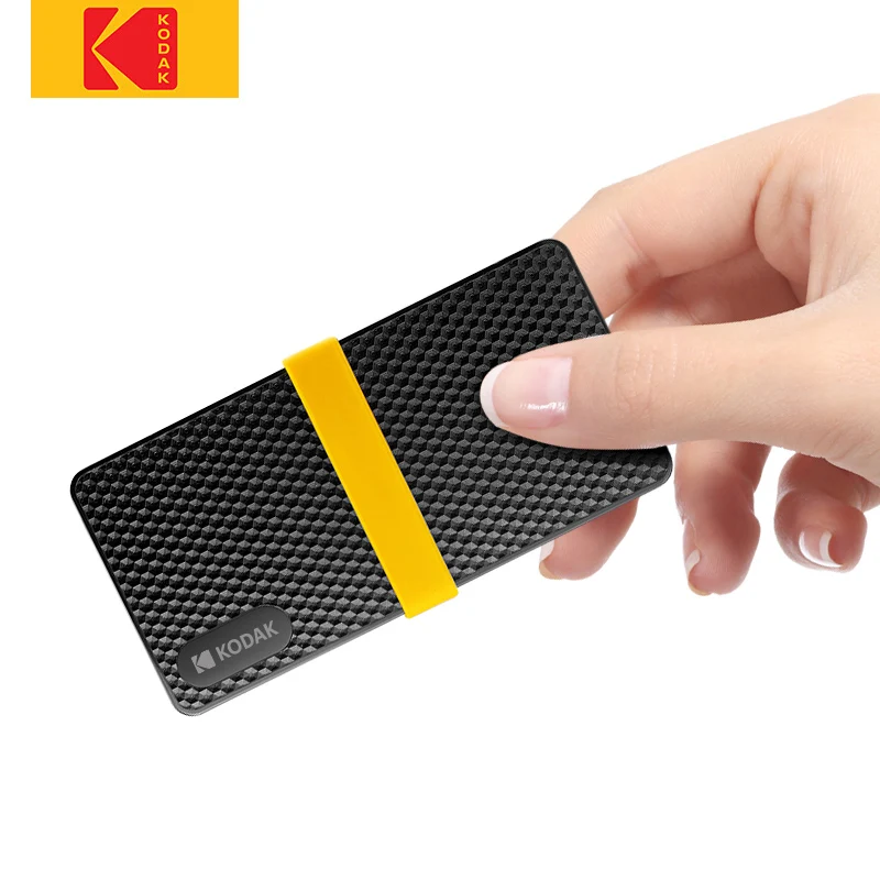 Kodak X200 внешний SSD жесткий диск 120 ГБ 256 512 Портативный Внешний 1 ТБ hdd для ноутбука с