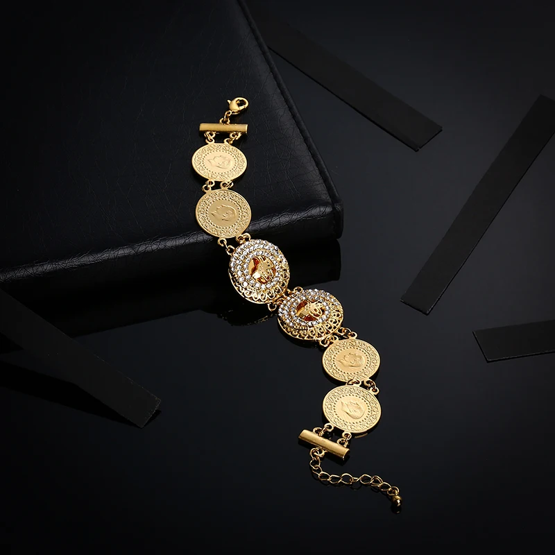 ААА с украшением в виде кристаллов для мусульманских браслет женщин/для мужчин