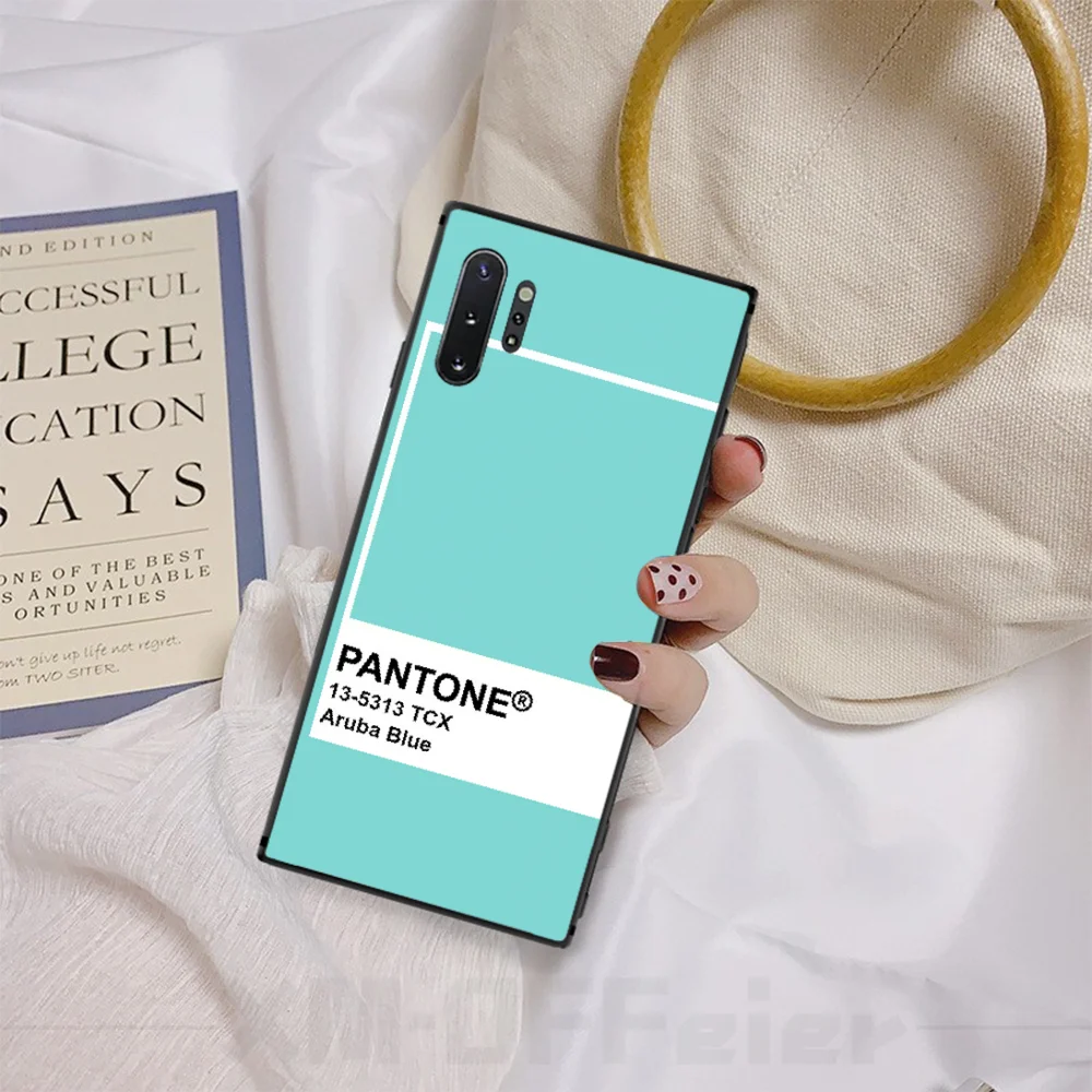 Reayou Pantone Candy Color Coque Shell Phone Case For Samsung Note4 5 7 8 9 10 Note10 Pro M10 20 30 | Мобильные телефоны и