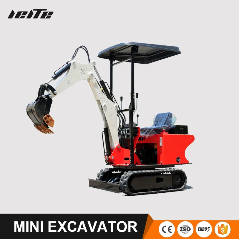 

China Best Mini Crawler Type 1 Ton 0.8 Ton Garden Excavator 800 Kg 0.025 Bucket Digger