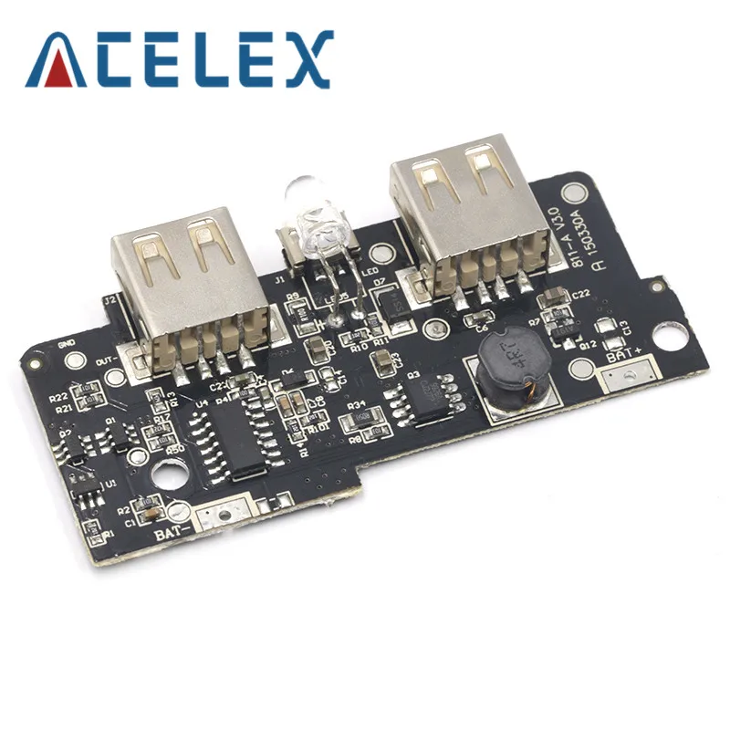 5 В 2 А модуль зарядного устройства для внешнего аккумулятора печатная плата