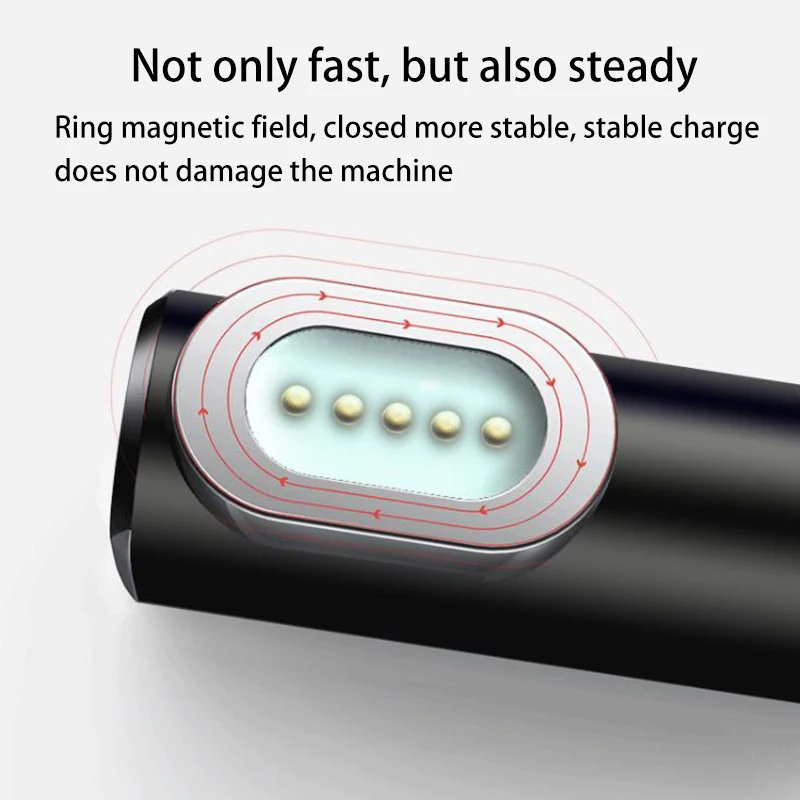 4.3A Магнитный USB-C для USB-C type C зарядный адаптер 90 градусов изгиб Анти-пыль разъем адаптера для Macbook Pro