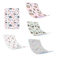 baby ice silk changing mat newborn three in one waterproof and breathable washable mat comfortable leak proof mattress