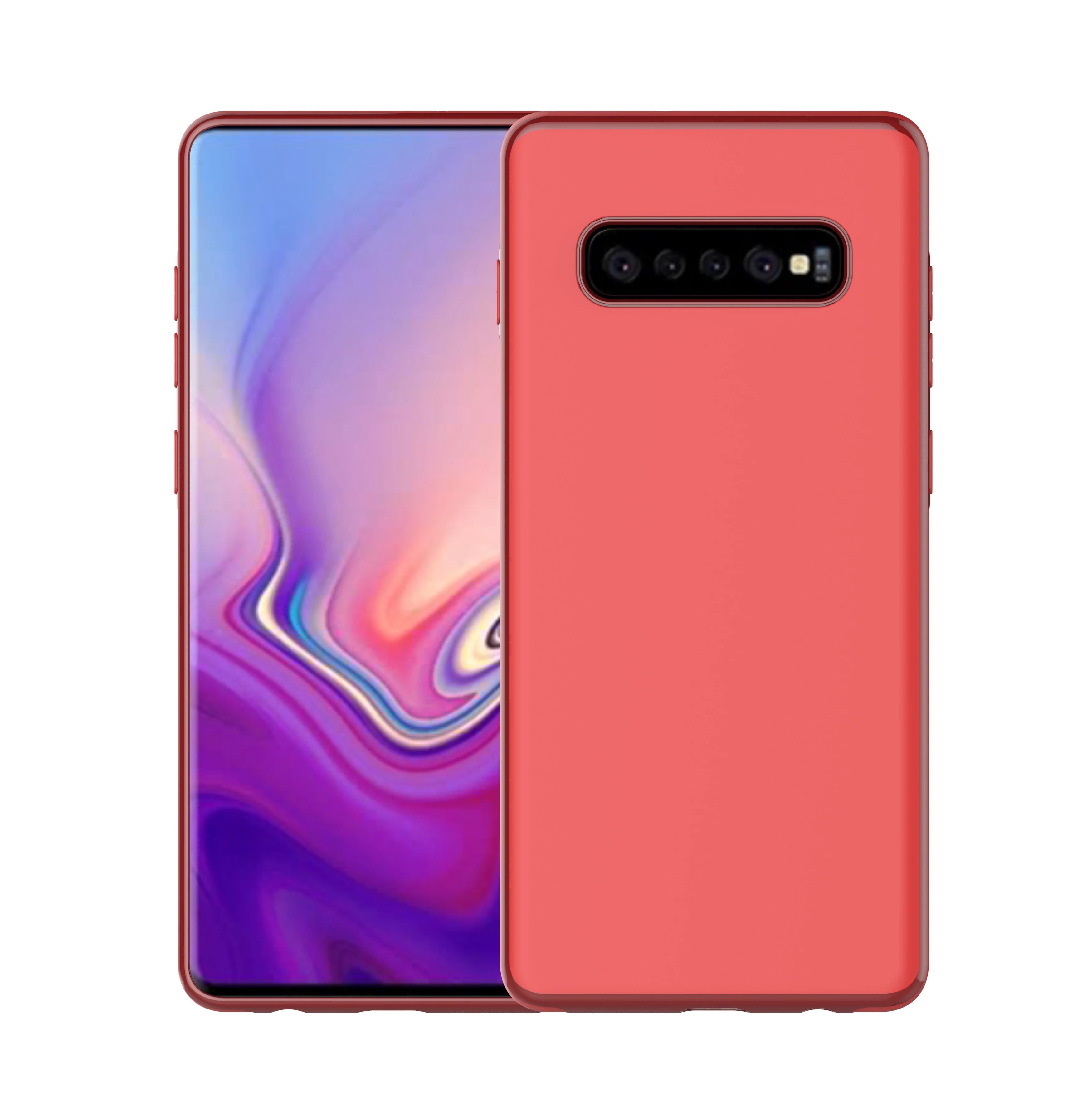 Магнитный чехол для Samsung Galaxy S9 S10 мягкий силиконовый S9Plus S10Plus Lite|Бамперы| |