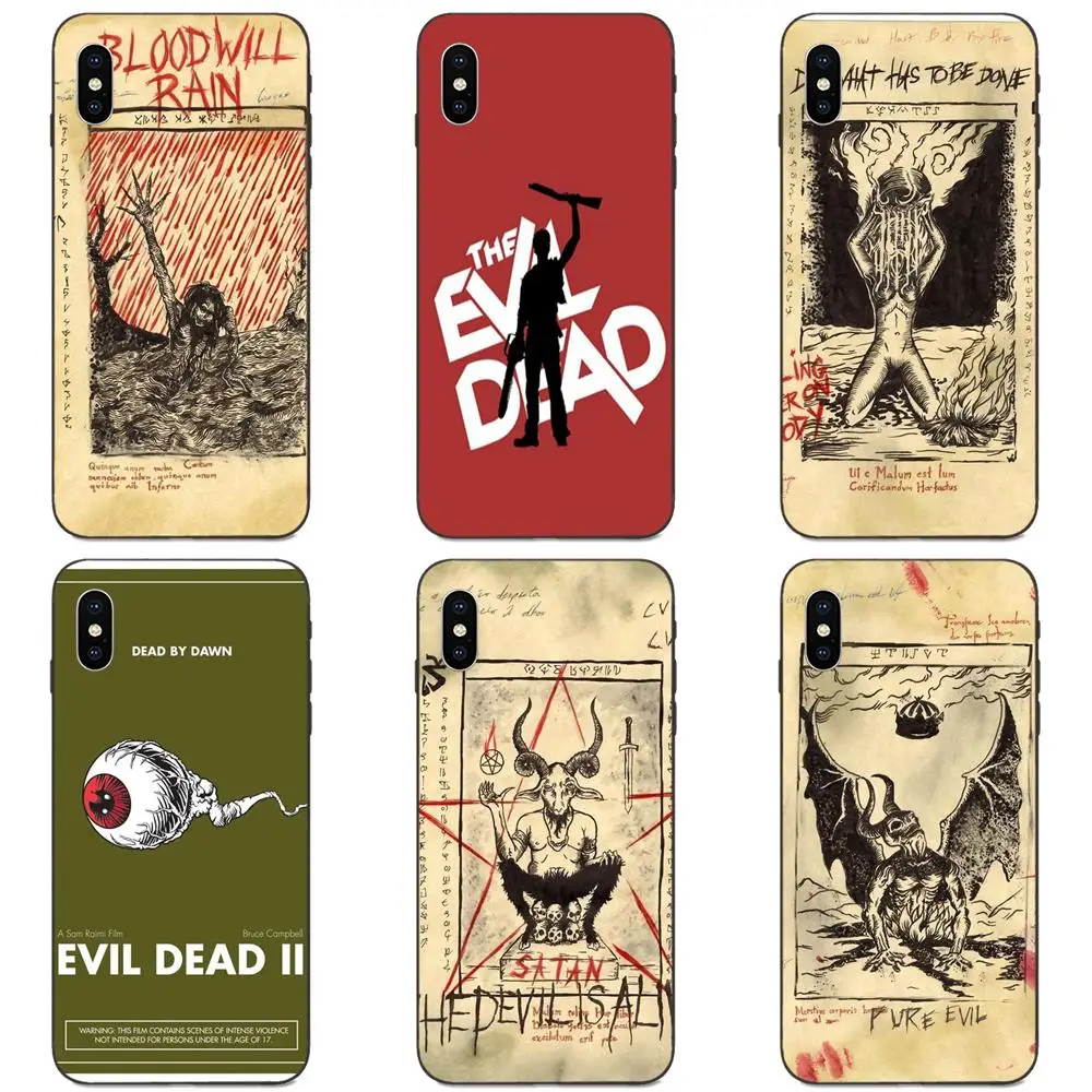 Арт Зловещие мертвецы книги плакат печать ТПУ для Xiaomi Redmi Note 3 3S 4 4A 4X5 5A 6 6A 7 7A K20 Plus Pro