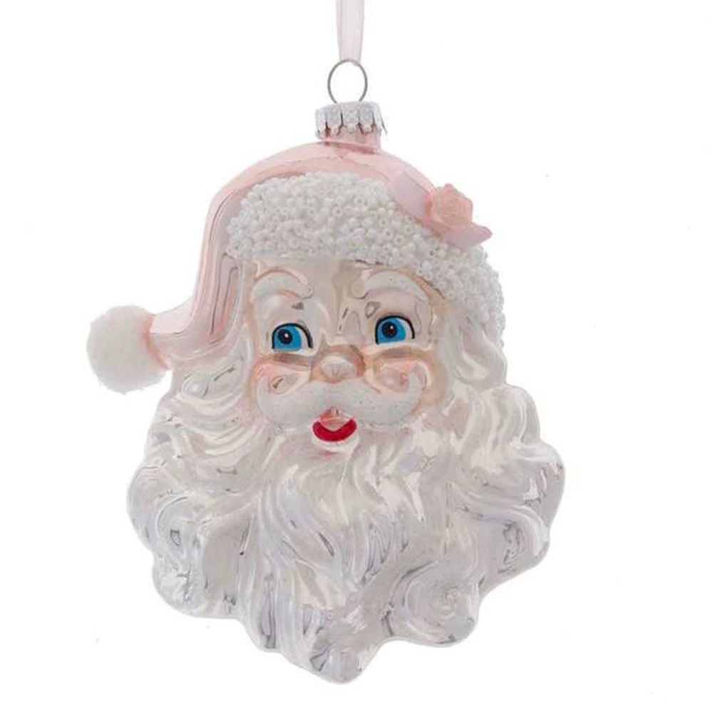 

Quarantine Christmas Ornament Personalized Family Diy Hanging Pendants Santa Claus With Mask Xmas Tree Decoration Ornaments 2021