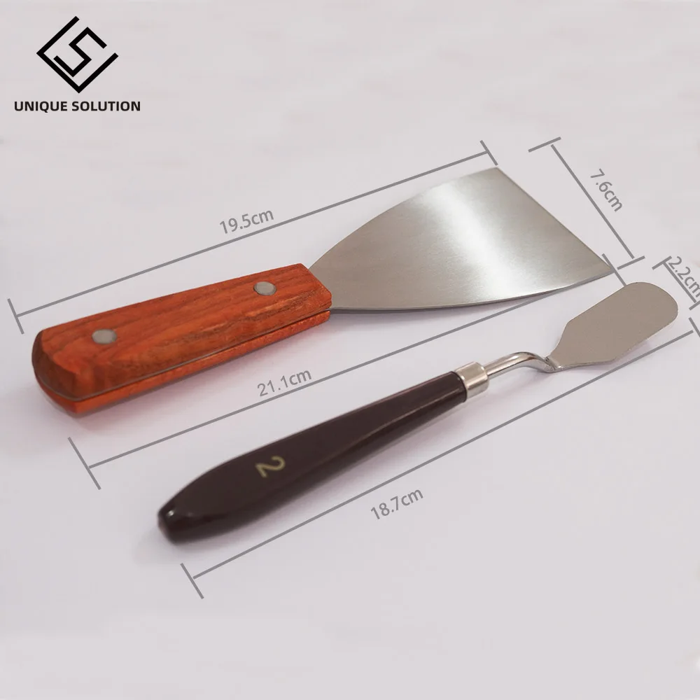 

2PCS 3D Printer Removal Tool Kit for Easy Separation Inclined shovel 3D Printer Spatula Palette Knife for 3D Printer Accessories