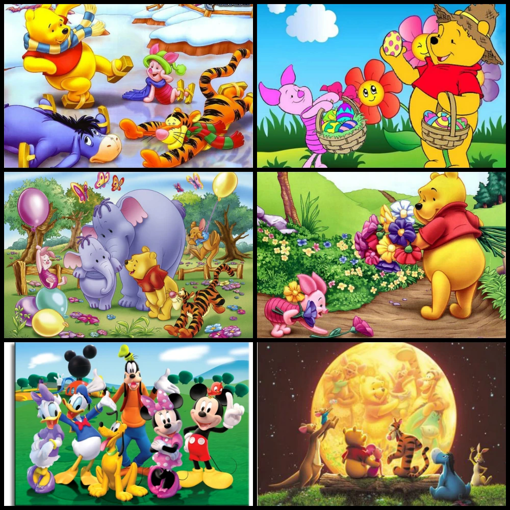 

Набор для алмазной вышивки «Винни Пух»