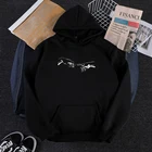 Зимняя женская толстовка Skuggnas Creation Hands Line свитшоты поп-арт Милый джемпер наряды с Tumblr Готическая эстетика Harajuku Женская толстовка