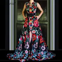 2020 High Fashion Photography Celebrity Dress Long Special Material Red Carpet Runaway Gowns Model Show Dress Party Vestidos