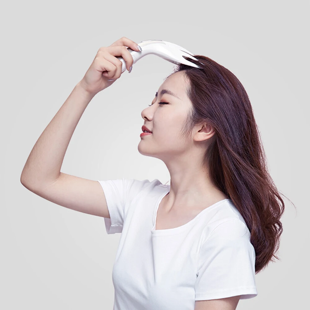 Массажер для головы Электрический вибрирующий портативный с захватом