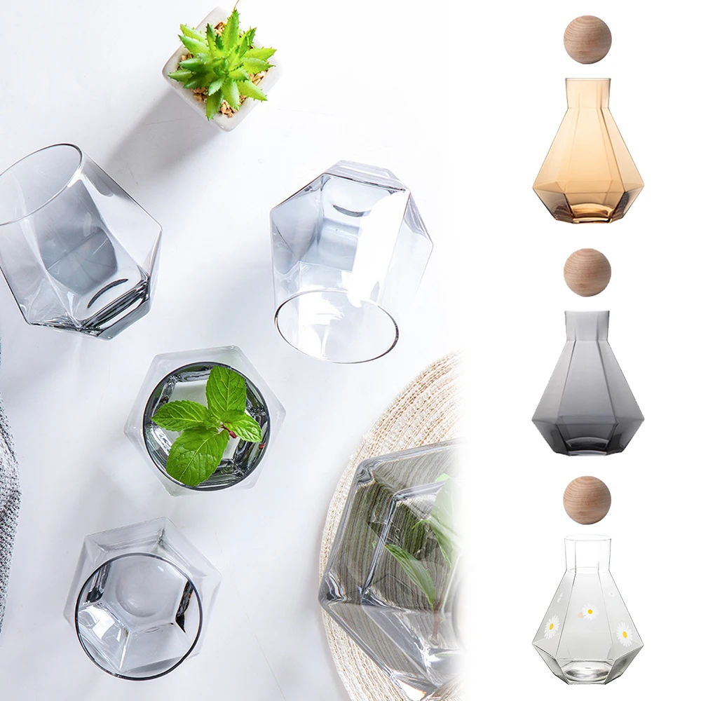 Кувшин для чая сока графин большой емкости наборы бутылок стеклянный кувшин