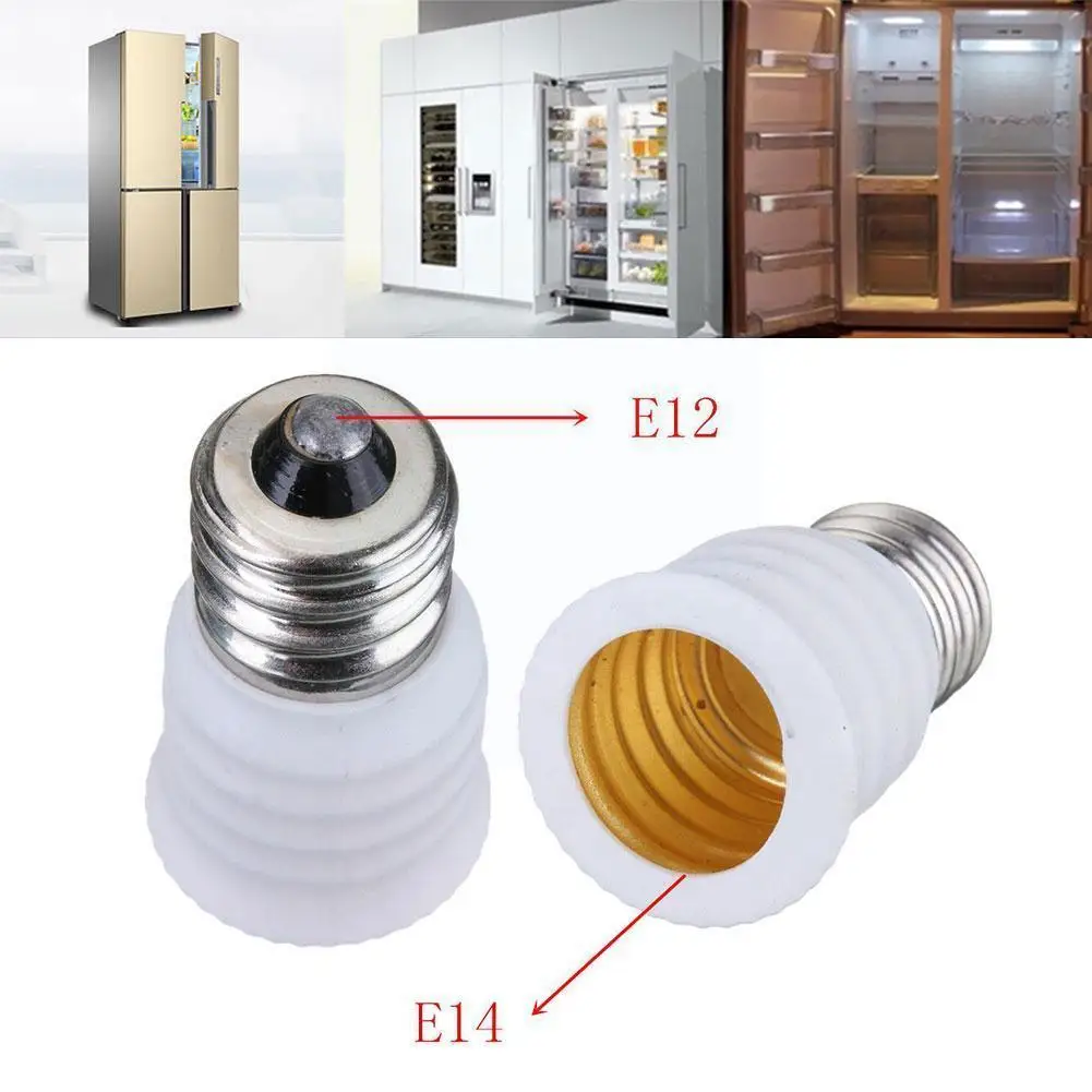

Адаптер E12 в E14 для патрона лампы, переходник для лампы, держатель для лампы, конвертер аксессуаров для E14 светильник 8b7