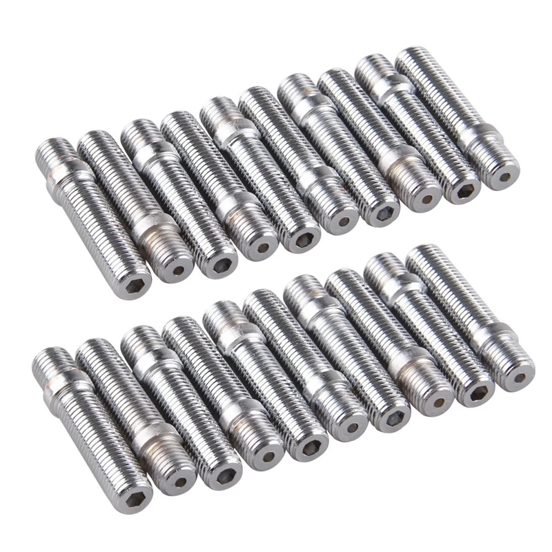 

20 Pcs Car Modified Wheel Hub Reverse Series Screw German Car M12 M14 Screw Bolt