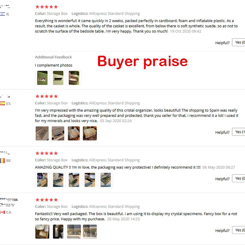 Прозрачная стеклянная шкатулка для ювелирных изделий косметический Органайзер