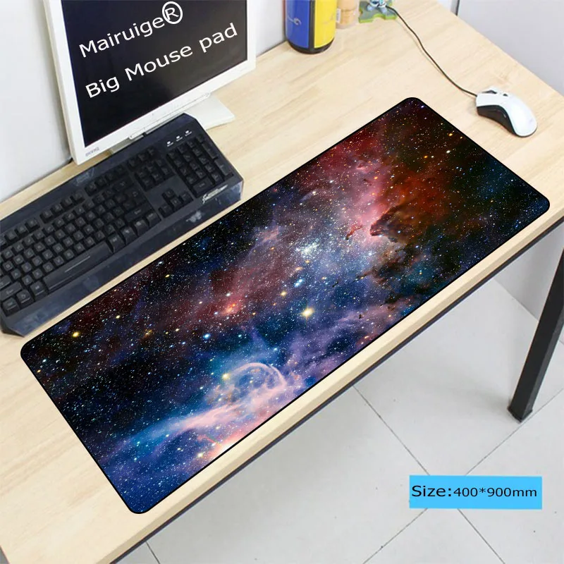 Игровые коврики для игр в космическом пространстве большой коврик мыши размер