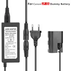 Фотоаккумулятор с адаптером питания переменного тока, зарядное устройство для Canon EOS 5D Mark II III 5D2 5D3 6D 7D 60D 70D 80D LPE6