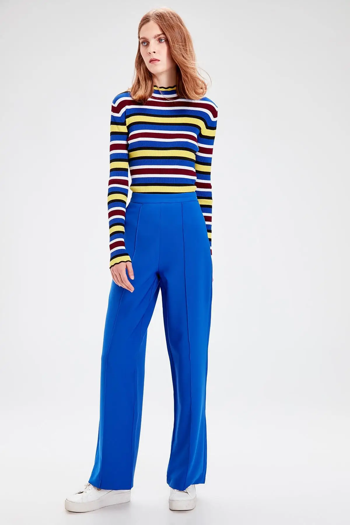 Trendyol Saks базовые брюки TWOAW20PL0194 | Женская одежда