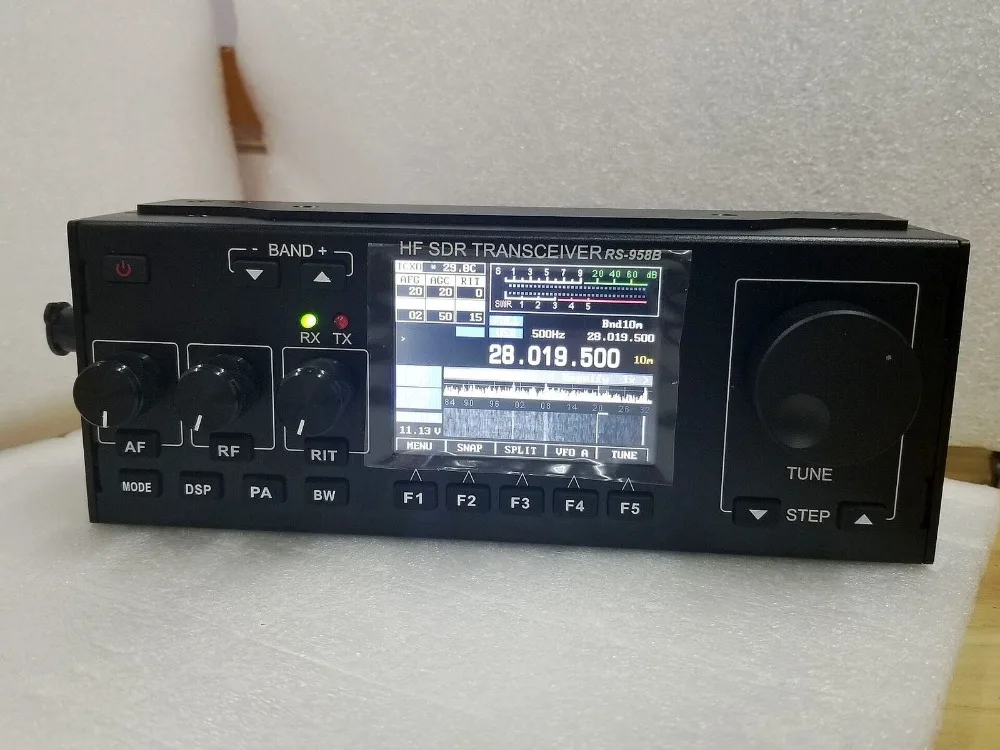 10 15 Вт Φ SSB HF SDR HAM Transceiver TX 0 5 30 МГц V0.6 DF8OE's загрузчик совместимый с батареей mswiss + 4000