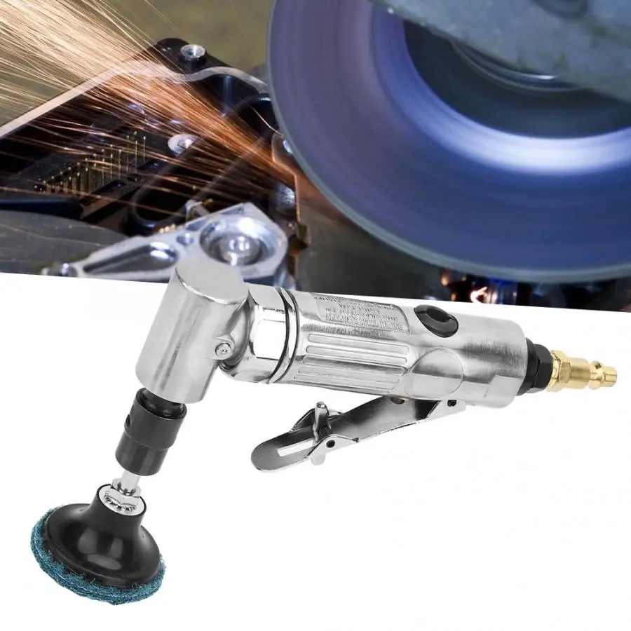 Промышленный сорт 90 градусов изгиб пневматический шлифовальный станок с 2