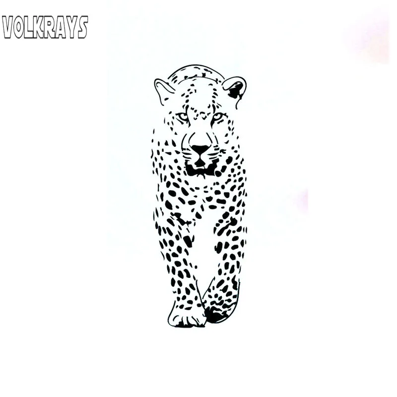Volkrays Fashion Car Sticker God's Pet Cheetah Accessories Reflective Personality Waterproof Vinyl Decal 19cm*6cm | Автомобили и