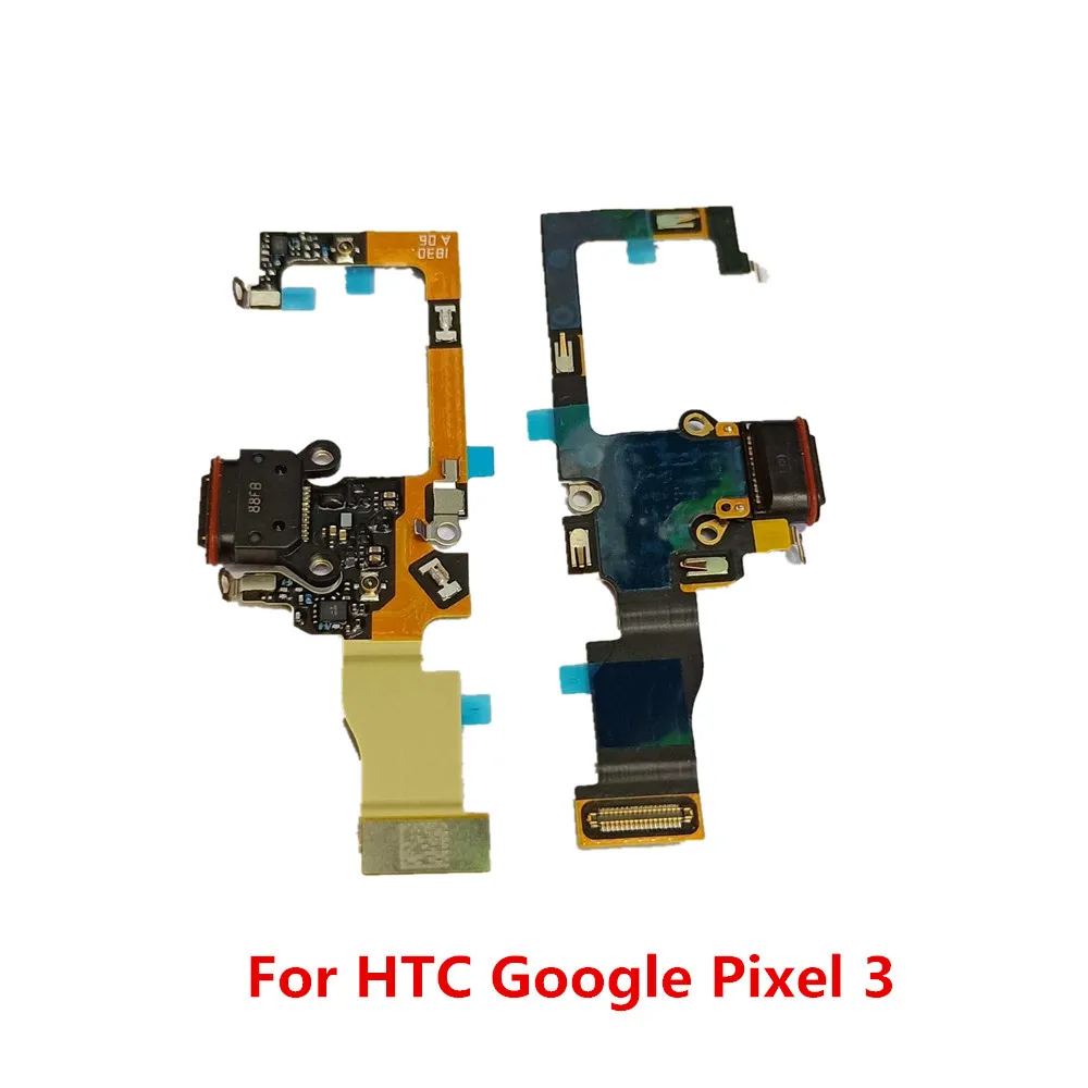 Original Micro Charging Port Connector For HTC Google Pixel XL / 2 2XL 3A USB Dock Charger Flex Cable With Mic Micropho | Мобильные