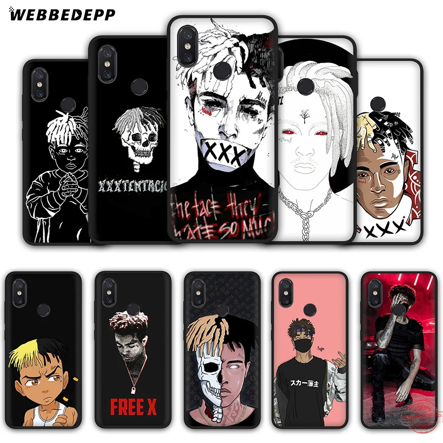 WEBBEDEPP Xxxtentacion мягкий чехол для Xiaomi Mi A3 9 9T 10 Lite CC9E Max 3 Redmi 7A K20 Pro K30 X2 | Мобильные