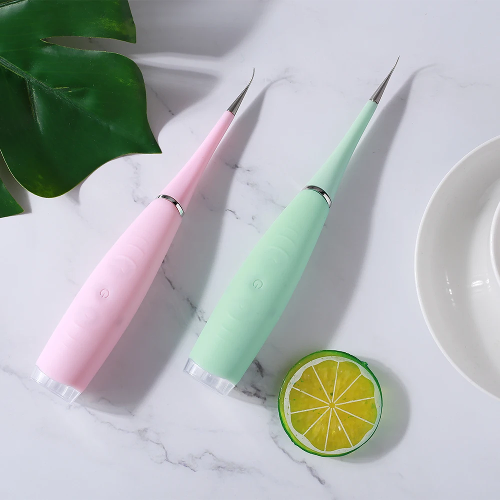 

Professional Ultrasonic Dental Scaler Tooth Stains Electric Sonic Tartar Usb Charging Teeth Calculus Remover Tooth Whitening Too