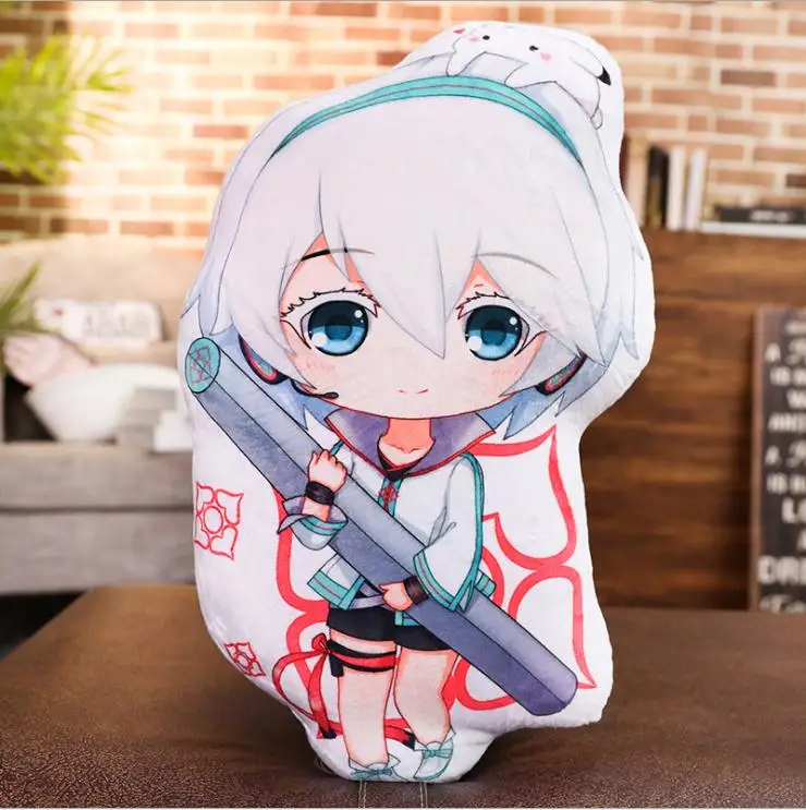 Аниме мультфильм косплей декоративная подушка Luo Tianyi игрушки для детей подарок