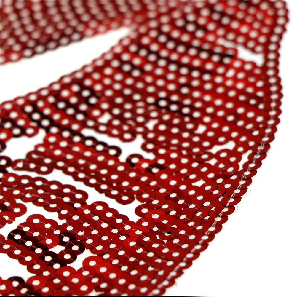 1 шт. аппликация блестки красные губы нашивки одежда железные полоски на ткани