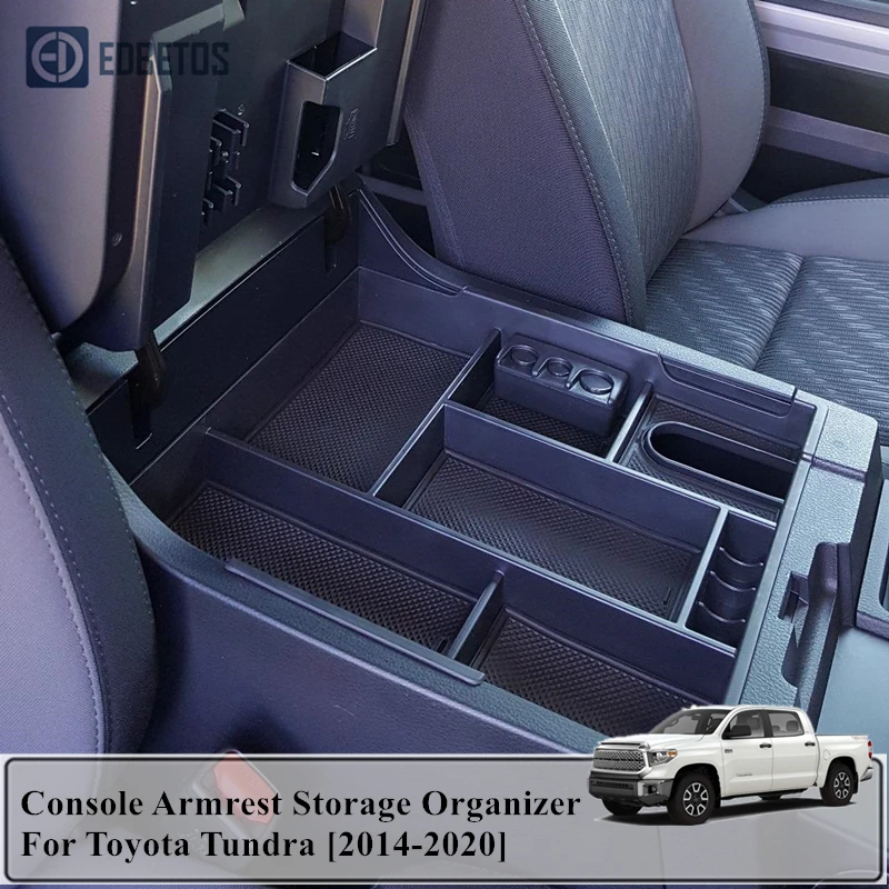 Центральная консоль Органайзер лоток для Toyota Tundra 2014 2015 2016 2017 2018 подлокотник